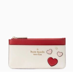 Kate Spade Sweet Heart Large Slim Heart Cardholder